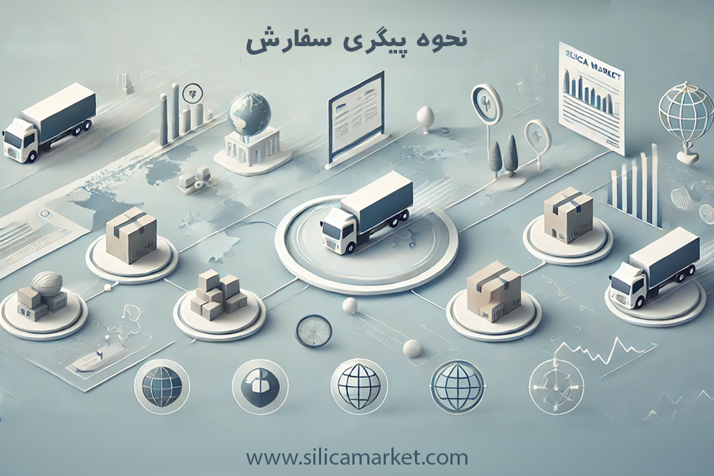 پیگیری سفارش در سایت سیلیکا مارکت