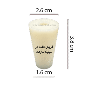 درپوش سیلیکونی متوسط و یا چوب پنبه سیلیکونی سایز متوسط